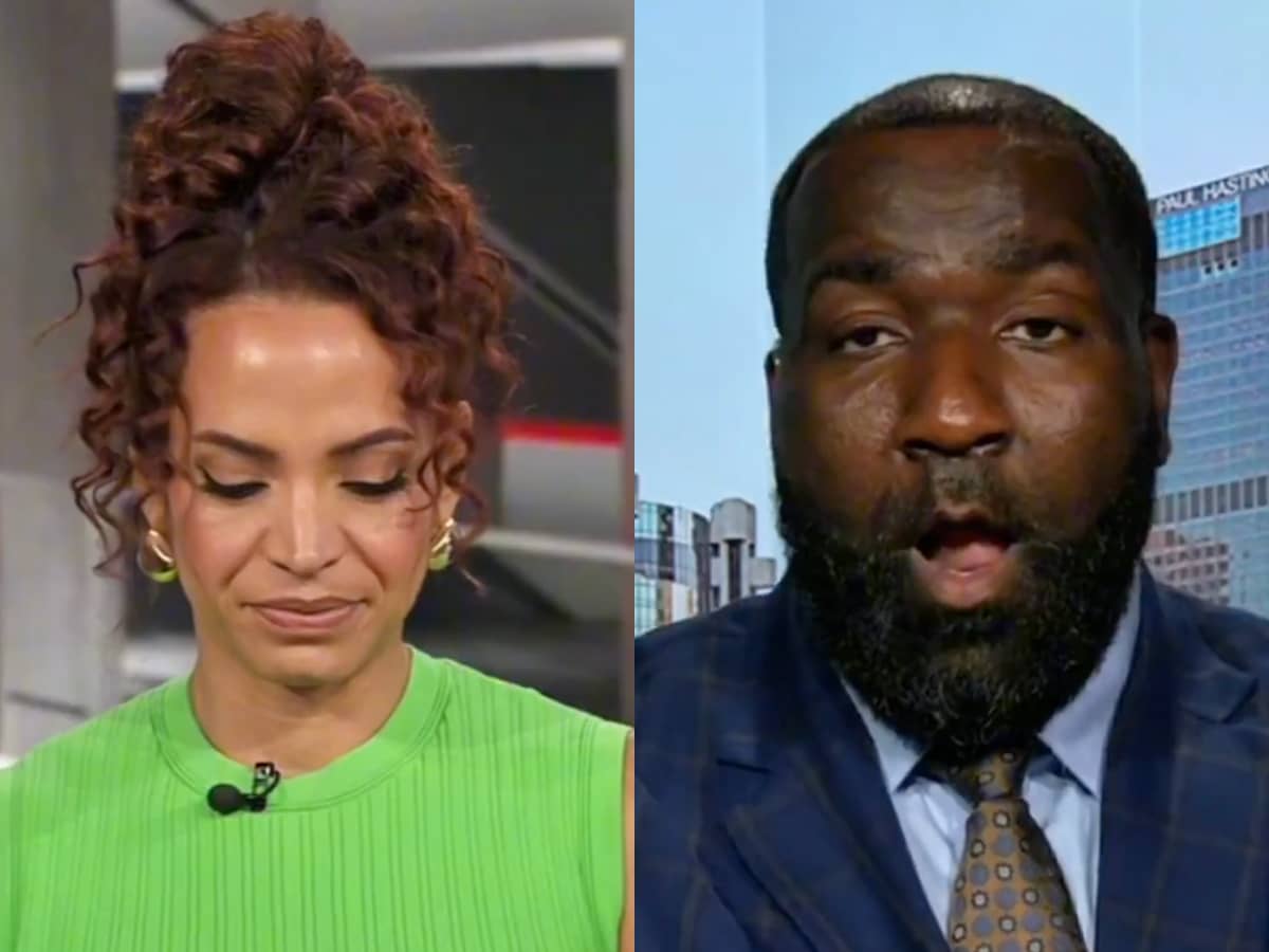 "No Way He Said That On Live TV" - Kendrick Perkins' Flirting Attempt With Elle Duncan Gets Awkward