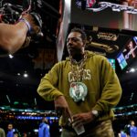 Boston, Massachusetts, USA; Boston Celtics former player Paul Pierce before Game 2 of the 2024 NBA Finals between the Boston Celtics and the Dallas Mavericks at TD Garden. Mandatory Credit: Peter Casey-Imagn Images