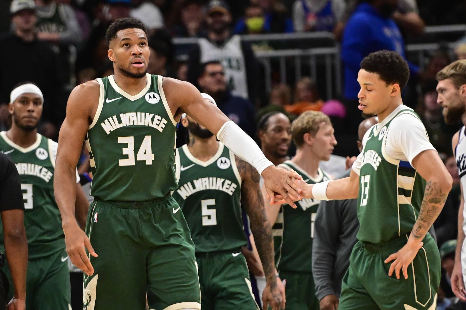 Image for Giannis Antetokounmpo Praises Ryan Rollins’ Growth