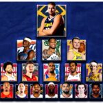 NBA MVP Pyramid Jokic, Shai, Giannis, And Luka