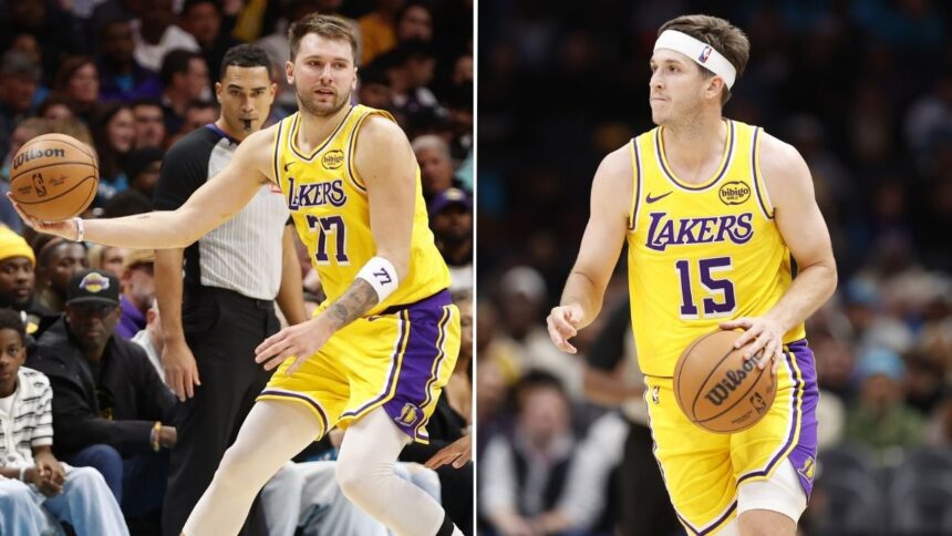 "He Was Mad At Me": Austin Reaves Details Hilarious Exchange With Luka Doncic During Hornets Game