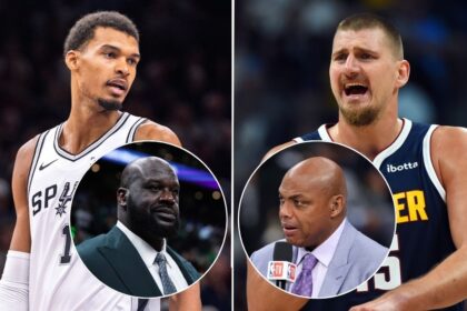 Shaquille O'Neal Furious At Charles Barkley For Discrediting Victor Wembanyama With Nikola Jokic Take