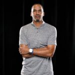 Dallas, TX, USA; Dallas Mavericks general manager Nico Harrison poses for a photo during the 2024 Dallas Mavericks media day. Mandatory Credit: Jerome Miron-Imagn Images