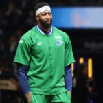Dallas Mavericks forward Anthony Davis (3) before the game against the Golden State Warriors at Chase Center.