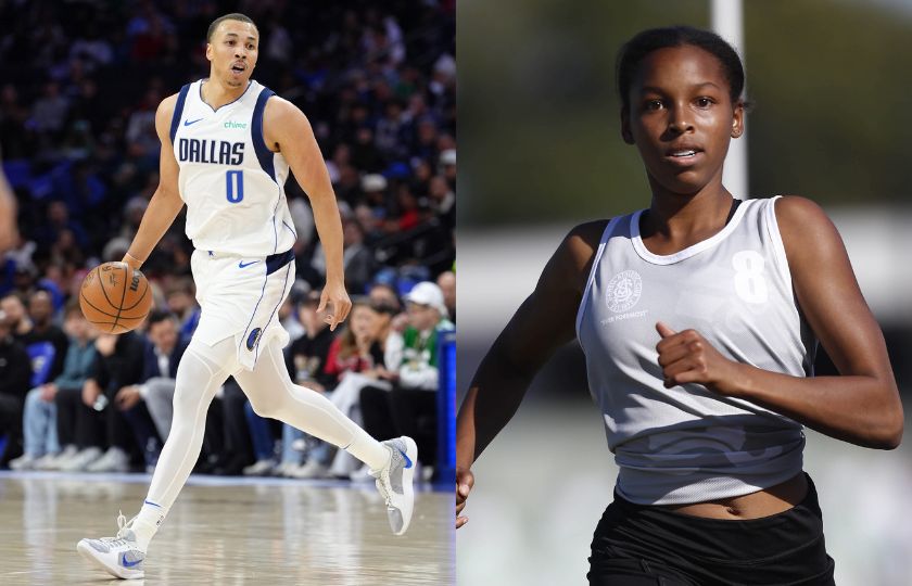 Dante Exum and Tierra ExumMandatory Credit: Kyle Ross-Imagn Images, stawellgift.com 