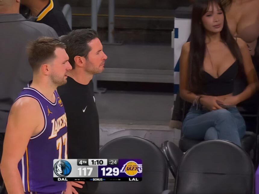 Clippers Insider Reveals The Identity Of The Attractive Woman At The Lakers Game That NBA Fans Were Curious About