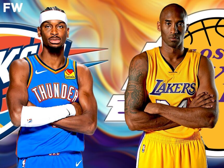 Comparing Shai Gilgeous-Alexander And Kobe Bryant From Age 20 To 27: Who Is Better So Far