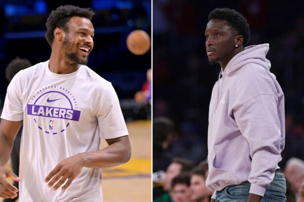 Lakers Fans React To Bronny James' Impressive Game Against Victor Oladipo In NBA G League