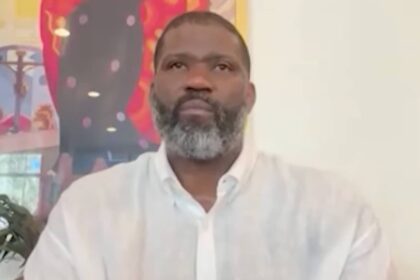 Isaiah Rider during his interview with TMZ