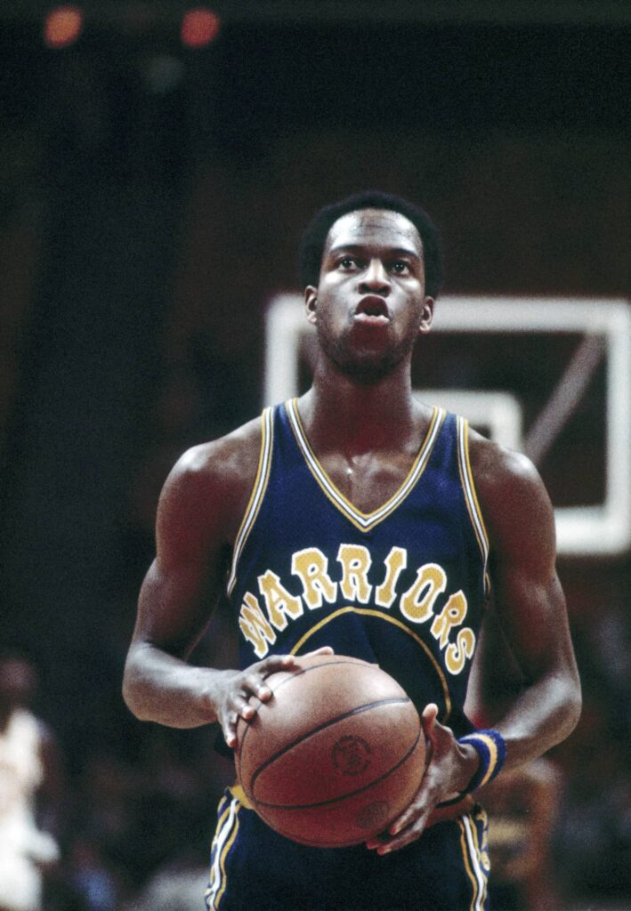 Unknown date; Atlanta, GA, USA; FILE PHOTO; Golden State Warriors guard Gus Williams (1) in action against the Atlanta Hawks at The Omni. Mandatory Credit: Manny Rubio-Imagn Images