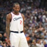 Los Angeles Clippers forward Kawhi Leonard (2) during the first quarter against the Sacramento Kings at Golden 1 Center.