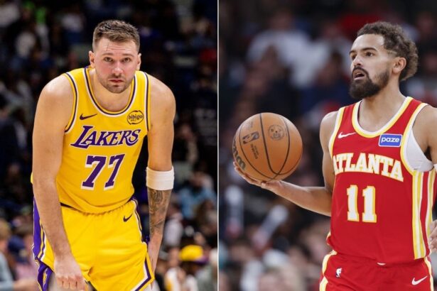 Lakers Star Luka Doncic Reacts As Trae Young Gets Traded Mid-Game From Hawks To Wizards