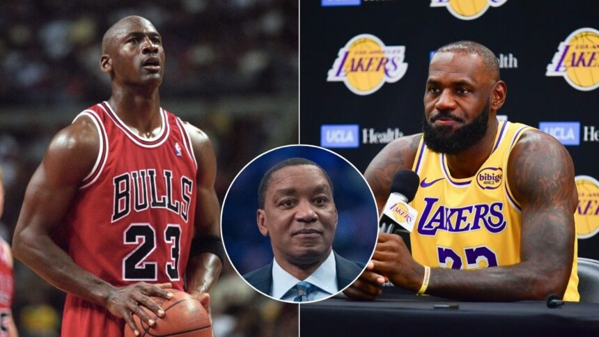 Michael Jordan's Ex-Teammate Slams Isiah Thomas For Bringing Up His GOAT Debate With LeBron James Again