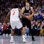 Jan 30, 2026; Denver, Colorado, USA; Denver Nuggets center Nikola Jokic (15) controls the ball as Los Angeles Clippers forward Kawhi Leonard (2) guards in the third quarter at Ball Arena. Mandatory Credit: Isaiah J. Downing-Imagn Images