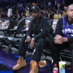 Nov 18, 2025; Los Angeles, California, USA; Rich Paul, the agent of LeBron James, attends the game between the Los Angeles Lakers and the Utah Jazz at the Crypto.com Arena. Mandatory Credit: Kirby Lee-Imagn Images