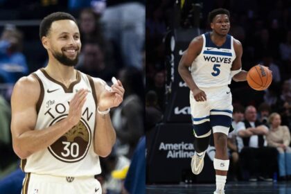 Stephen Curry and Anthony Edwards react to the shooting tragedy in Minnesota.