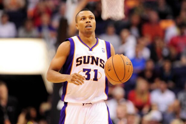 Phoenix, AZ, USA; Phoenix Suns guard Sebastian Telfair (31) dribbles the ball up the court during the game against the Chicago Bulls at the US Airways Center. The Bulls defeated the Suns 112-106 in overtime. Mandatory Credit: Jennifer Stewart-Imagn Images