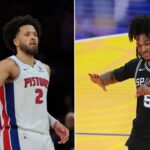 NBA Fans Go Wild As Cade Cunningham Shoves Stephon Castle In Scuffle During Pistons-Spurs Game