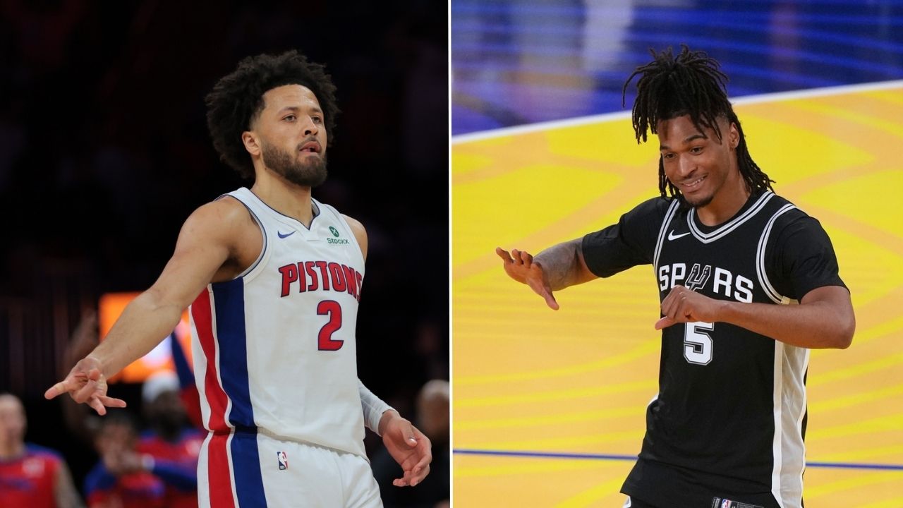 NBA Fans Go Wild As Cade Cunningham Shoves Stephon Castle In Scuffle During Pistons-Spurs Game