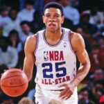 CHICAGO - FEBRUARY 7: Doc Rivers #25 of the Eastern Conference All-Stars handles the ball during the 1988 All-Star Game played on February 7, 1988 at Chicago Stadium in Chicago, Illinois. Mandatory Copyright Notice: Copyright 1988 NBAE (Photo by Andrew D. Bernstein/NBAE via Getty Images)