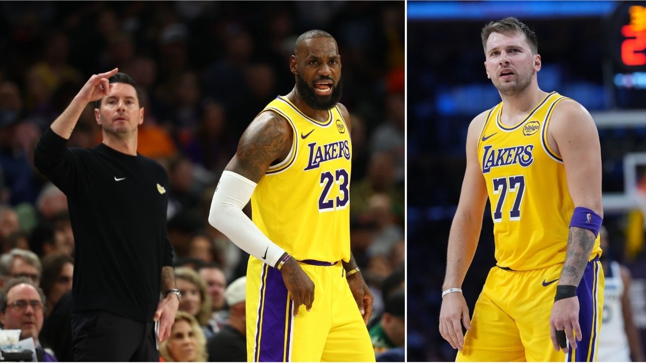 Perplexed JJ Redick, LeBron James React After Luka Doncic's Hesitation On Game-Winner Costs Lakers