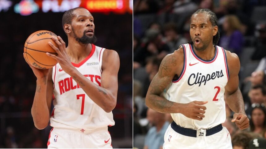 Kawhi Leonard's Postgame Interaction With Kevin Durant Sparks Rumors Amid Uncertain Future