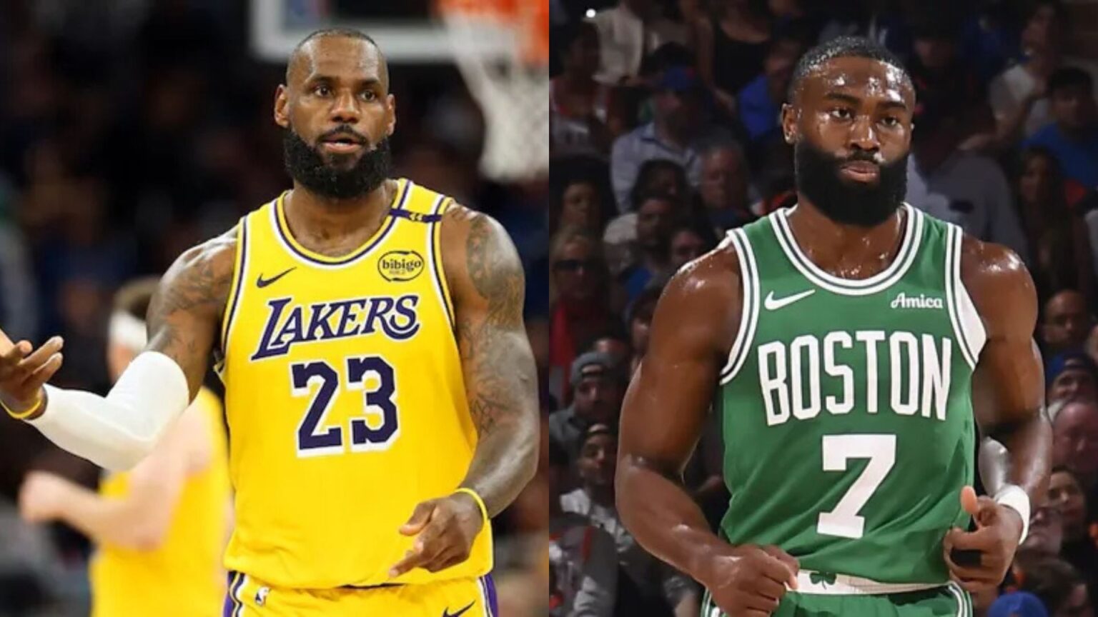 LeBron James endorses Jaylen Brown's status as an MVP candidate. Mandatory Credit: Getty Images