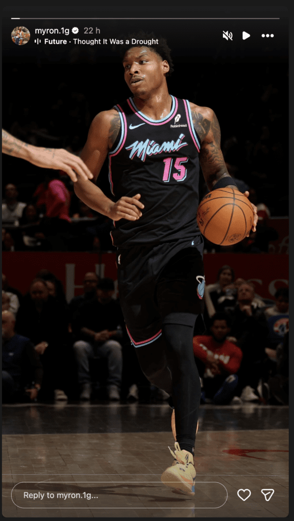 Myron Gardner Appears To Troll Scotty Pippen Jr. Using Future Track Referencing Larsa Pippen