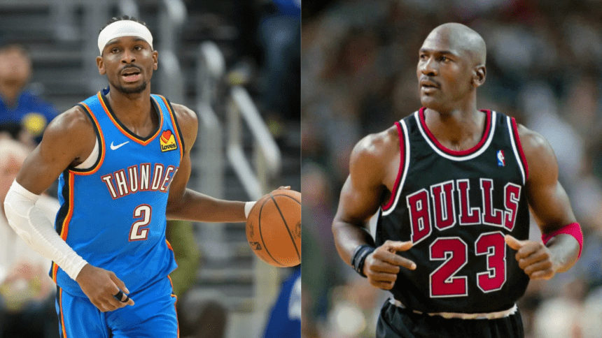 Shai Gilgeous-Alexander addresses the comparisons with Michael Jordan. Mandatory Credit: Imagn Images, Getty Images