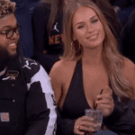 OnlyFans Star Sky Bri Gets Full Attention At Knicks-Lakers Game At MSG; Sparks Dating Rumors With Druski