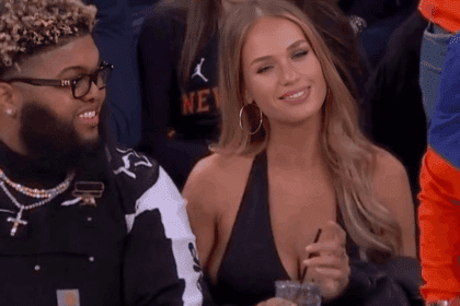OnlyFans Star Sky Bri Gets Full Attention At Knicks-Lakers Game At MSG; Sparks Dating Rumors With Druski