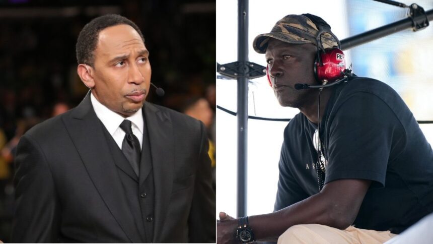 Stephen A. Smith Defends Michael Jordan Amid Outrage Over Controversial Daytona 500 Celebration