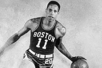 Chuck Cooper poses for a picture.