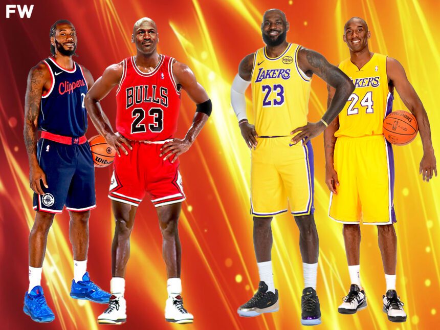 Former NBA Stars Debate Who Would Win 2v2 Between Michael Jordan-Kawhi Leonard And LeBron James-Kobe Bryant