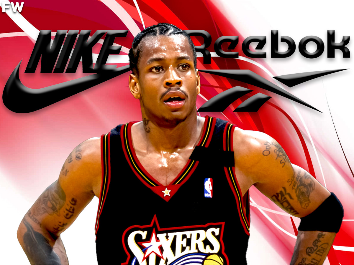 Allen Iverson almost signed with Nike before Reebok came in and picked him up. Mandatory Credit: Fadeaway World