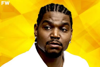 Former Lakers Champion Andrew Bynum Was Seen Riding His Bike In Los Angeles