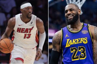 LeBron James And NBA Stars Are Fired Up After Bam Adebayo's 83-Point Outburst