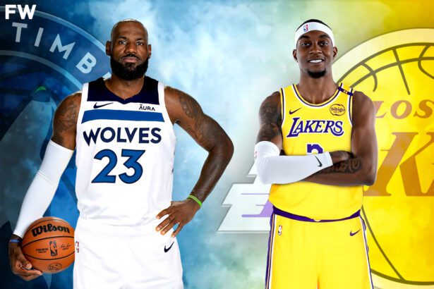 Colin Cowherd suggests the Lakers would be more threatening if they had Jaden McDaniels instead of LeBron James. Mandatory Credit: Fadeaway World