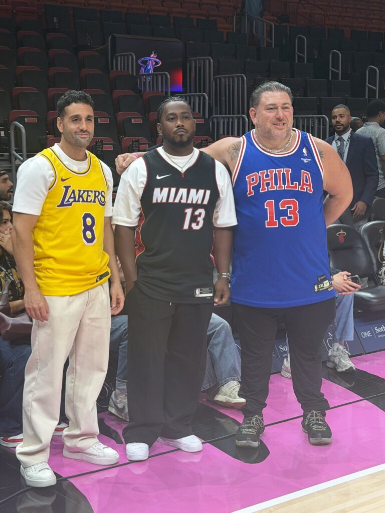 Fans spotted wearing Wilt, Bam, and Kobe jerseys ahead of the Lakers-Heat matchup.Mandatory Credit: X user - @WillManso