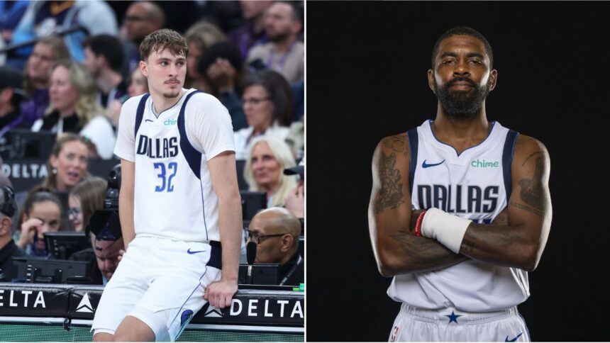 "He Was Thrown Into The Fire": Cooper Flagg Explains Why Kyrie Irving Is The Perfect Veteran Teammate