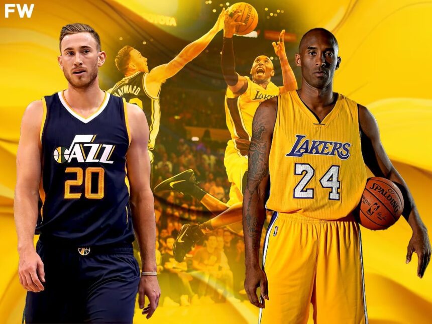 Gordon Hayward discredits Kobe Bryant's 60-point performance in farewell game. Mandatory Credit: Fadeaway World