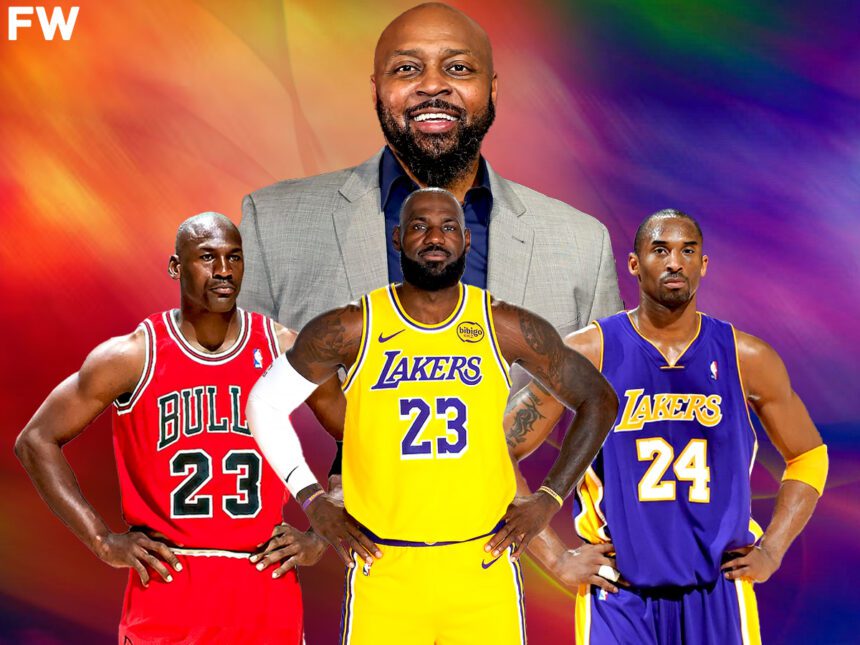 Horace Grant picks between Michael Jordan, LeBron James, and Kobe Bryant as the GOAT. Mandatory Credit: Fadeaway World