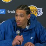 Jaxson Hayes speaks on Nikola Jokic being the best player in the world. Mandatory Credit: X user - @SpectrumSN