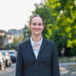 Katie Wilson shares a statement ahead of the NBA expansion vote. Mandatory Credit: Wilson For Seattle