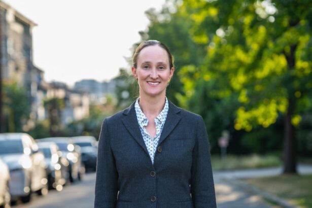 Katie Wilson shares a statement ahead of the NBA expansion vote. Mandatory Credit: Wilson For Seattle