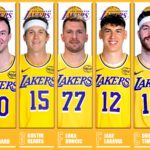 NBA Fans React To Lakers' All-White Starting Lineup: "Snowtime Lakers"
