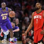 LeBron James speaks about guarding Kevin Durant. Mandatory Credit: Imagn Images