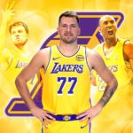 Luka Doncic becomes the first Lakers player to score 60 points in a game since Kobe Bryant. Mandatory Credit: Fadeaway World