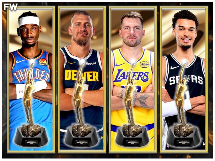 2026 MVP Race: Shai Gilgeous-Alexander, Nikola jokic, Luka Doncic, Victor Wembanyama