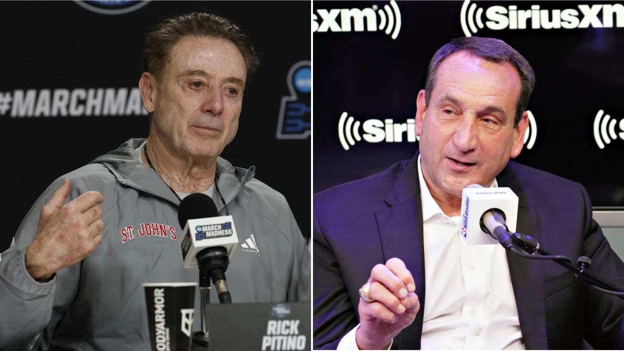 Rick Pitino, Coach K React To UConn Stunning Duke To Reach Final Four Of March Madness